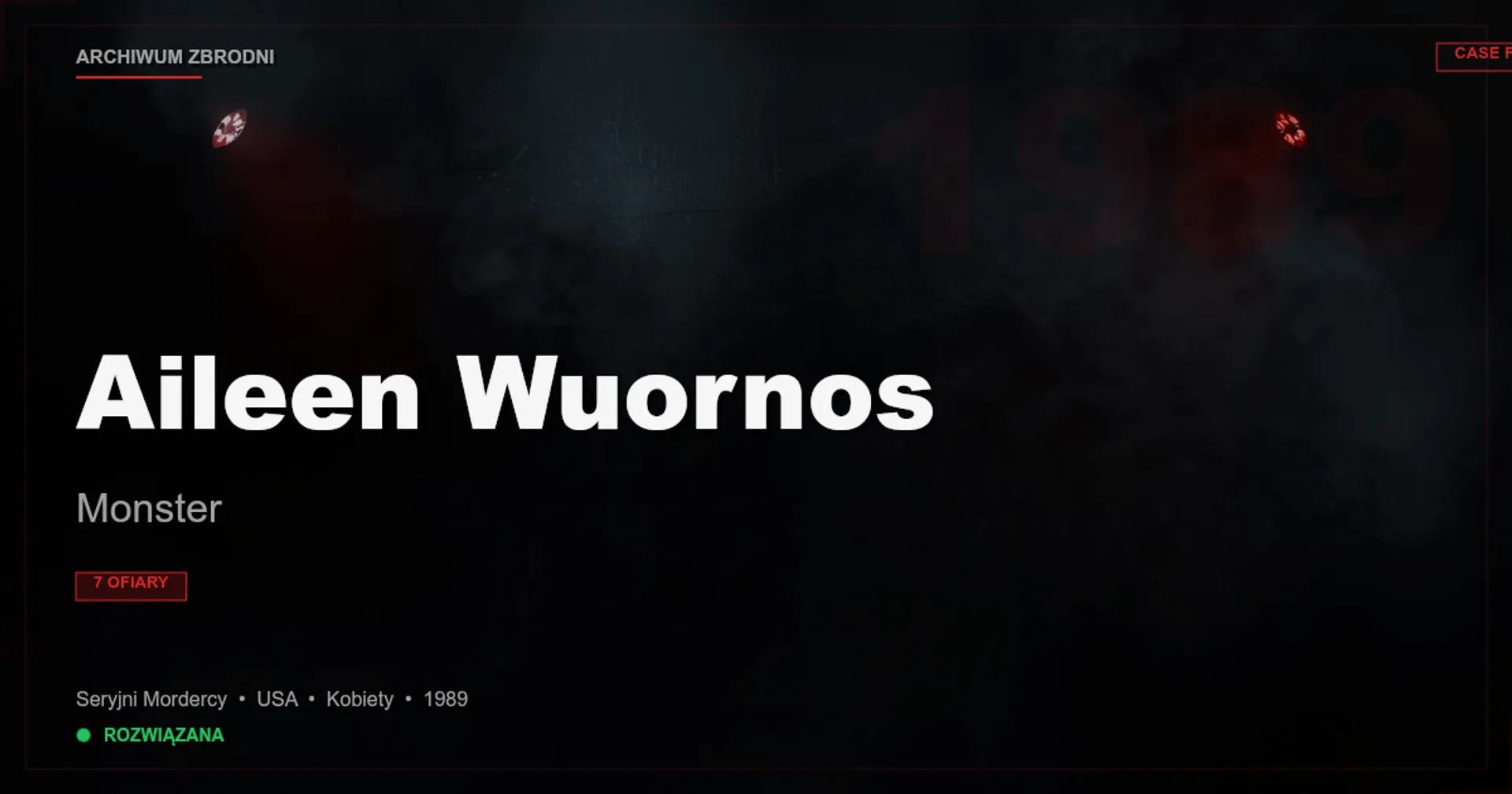 Aileen Wuornos: Monster