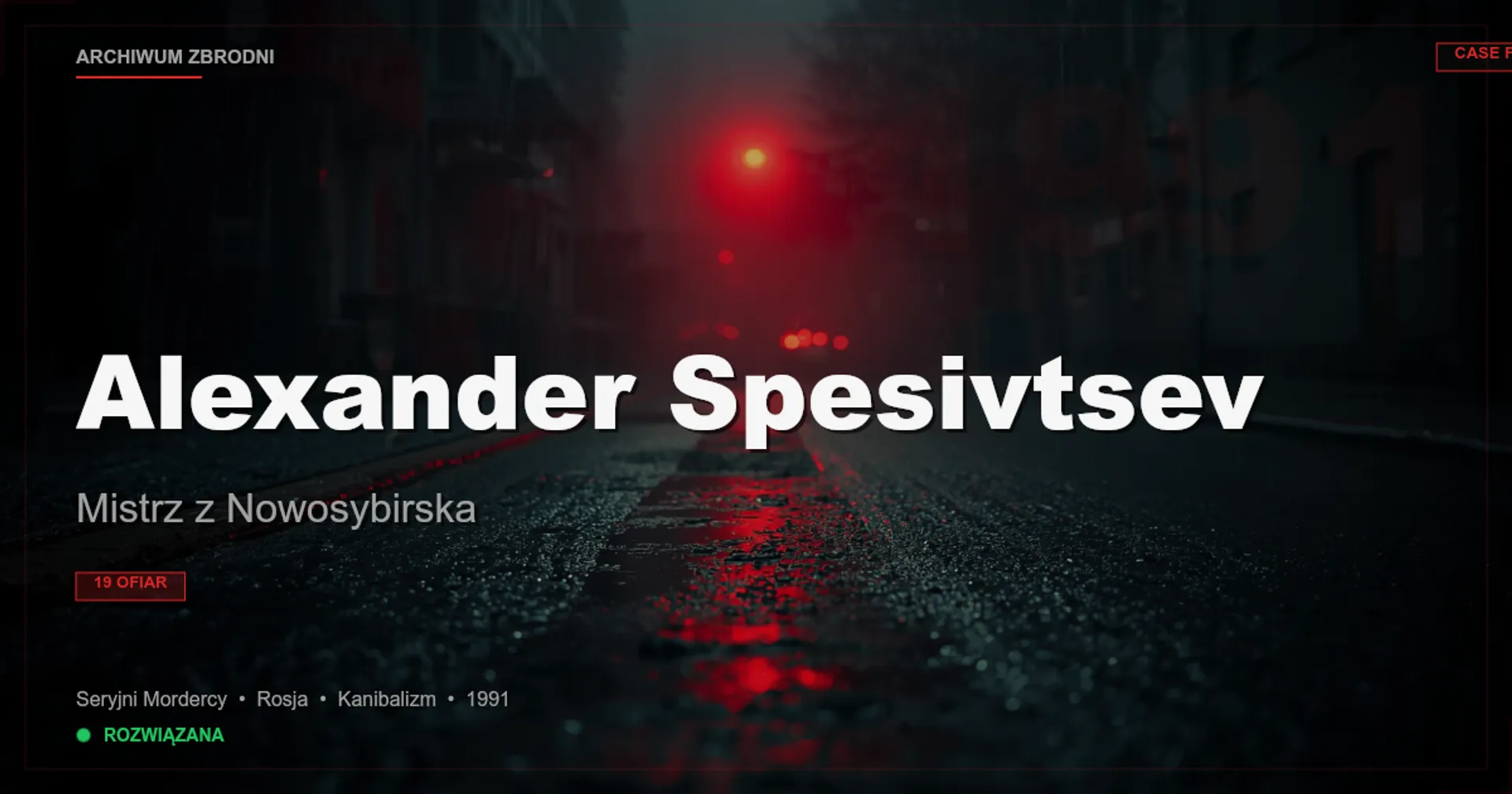 Alexander Spesivtsev: Mistrz z Nowosybirska