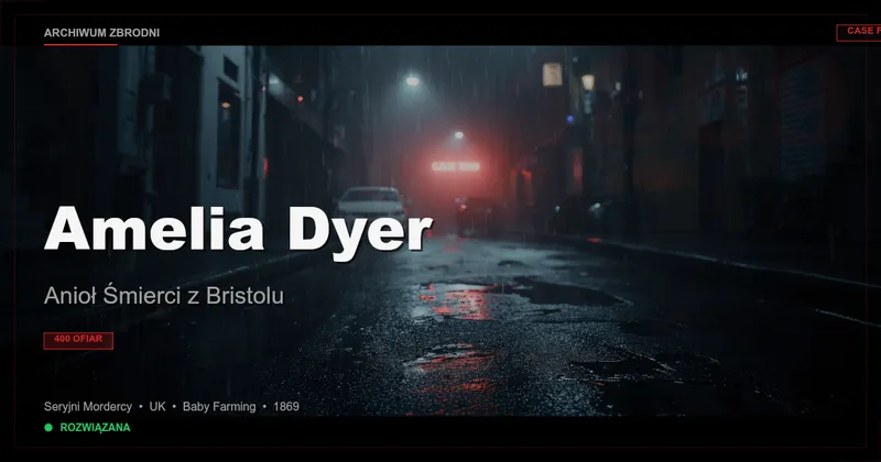 Amelia Dyer: Anioł Śmierci z Bristolu
