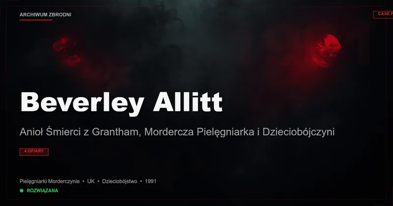 Beverley Allitt: Anioł Śmierci z Grantham, Mordercza Pielęgniarka i Dzieciobójczyni