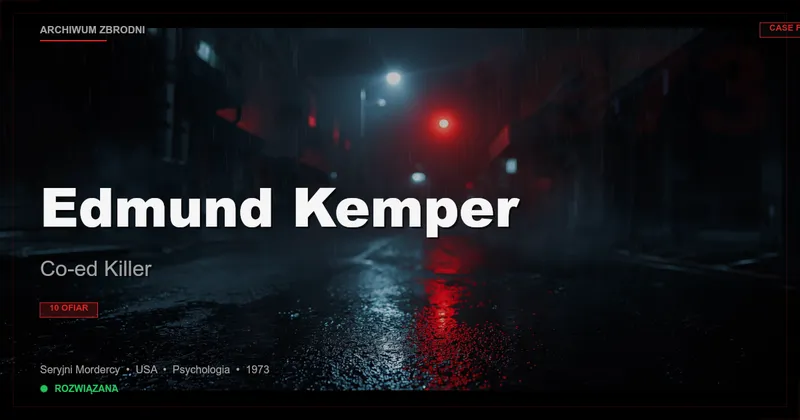 Edmund Kemper: Co-ed Killer