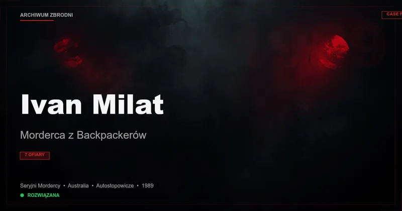 Ivan Milat: Morderca z Backpackerów