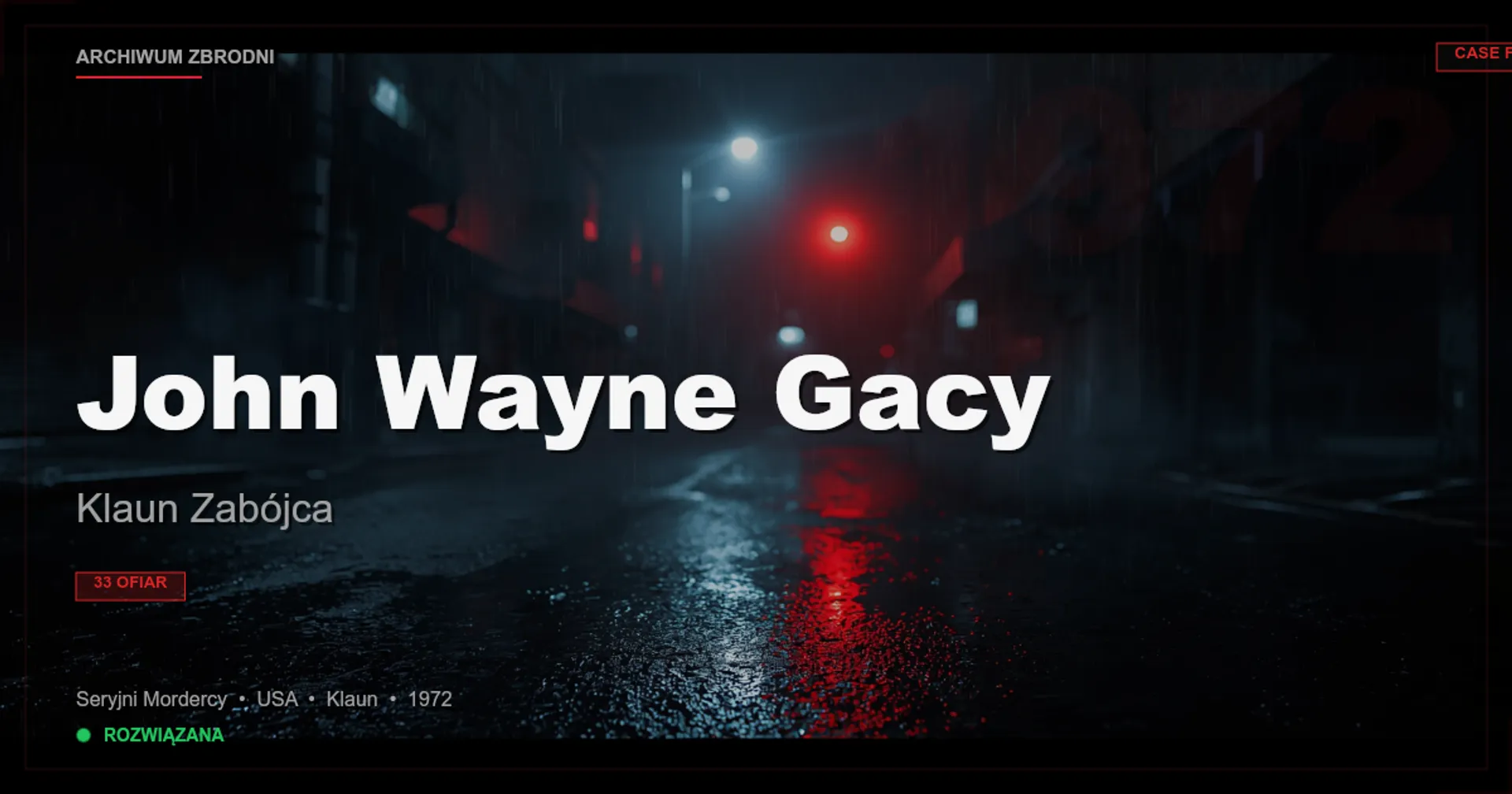 John Wayne Gacy: Klaun Zabójca