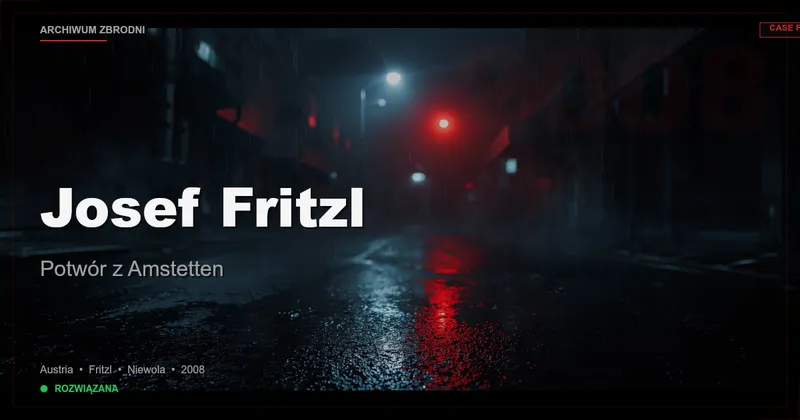 Josef Fritzl: Potwór z Amstetten