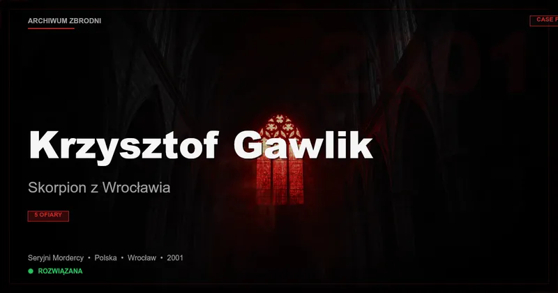 Krzysztof Gawlik: Skorpion z Wrocławia