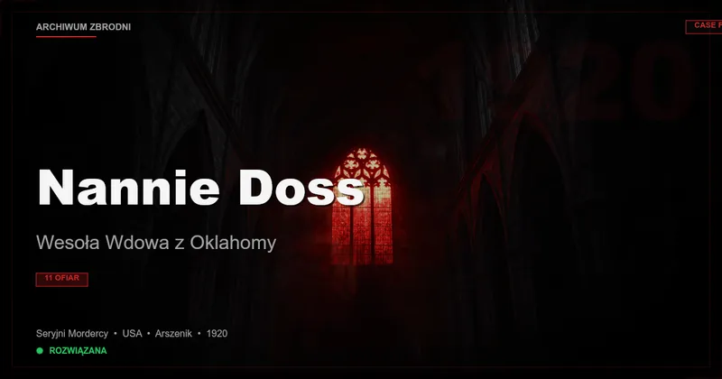 Nannie Doss: Wesoła Wdowa z Oklahomy