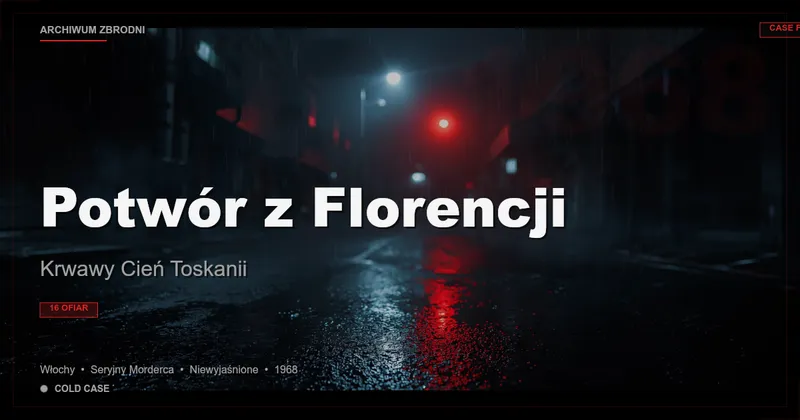 Potwór z Florencji: Krwawy Cień Toskanii