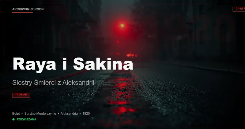 Raya i Sakina: Siostry Śmierci z Aleksandrii