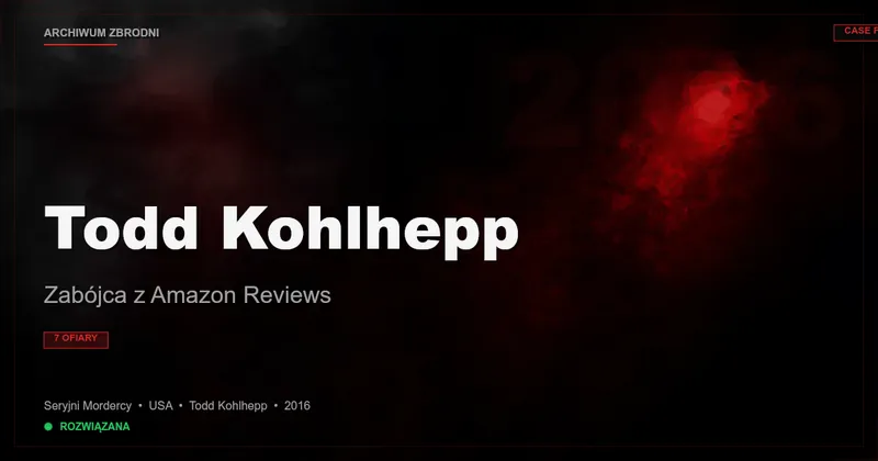 Todd Kohlhepp: Zabójca z Amazon Reviews