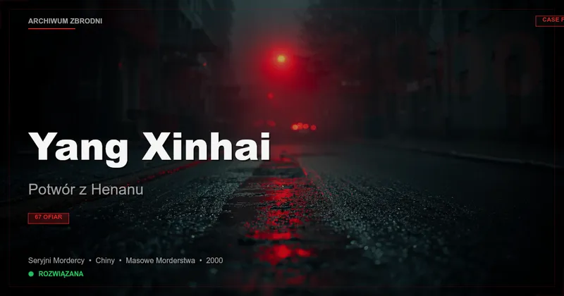 Yang Xinhai: Potwór z Henanu